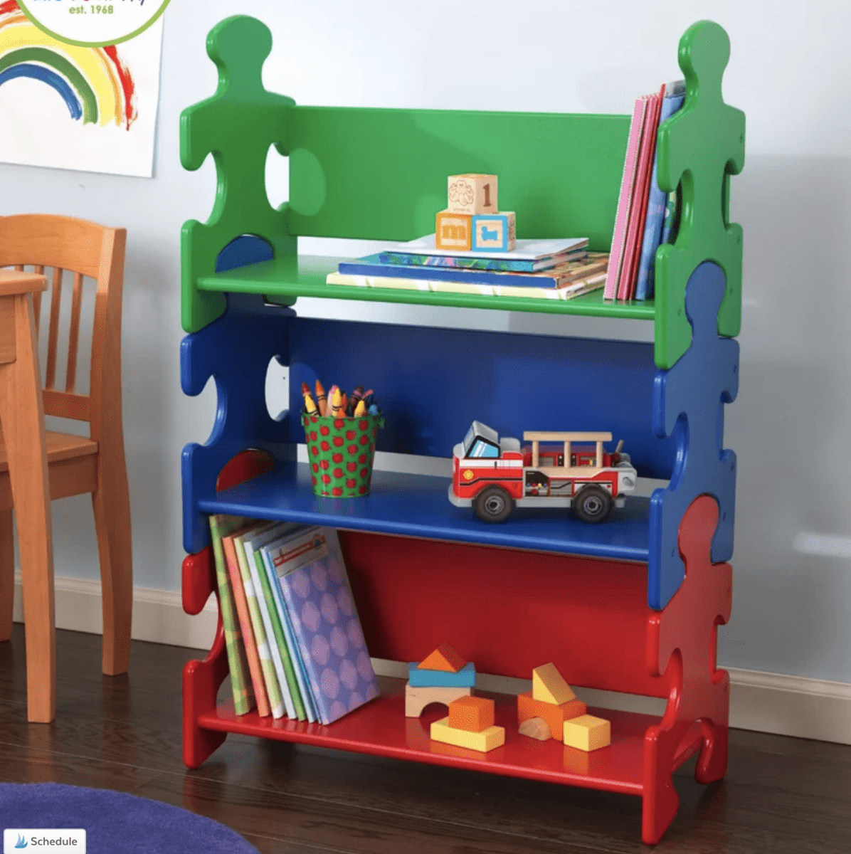 10 PLAYFUL BOOKCASES FOR KIDS